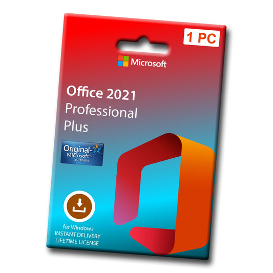Office 2021 Pro Plus Product Key License Number 32 & 64 bit 1 Pc